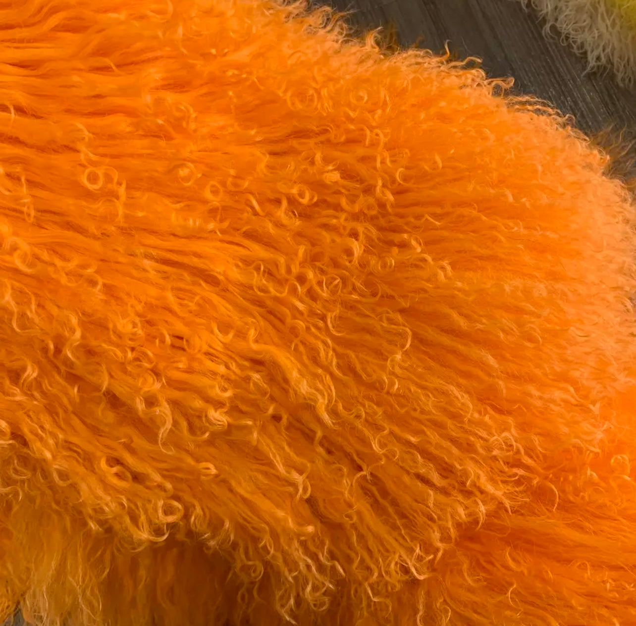 MOGAL CROP FUR COAT