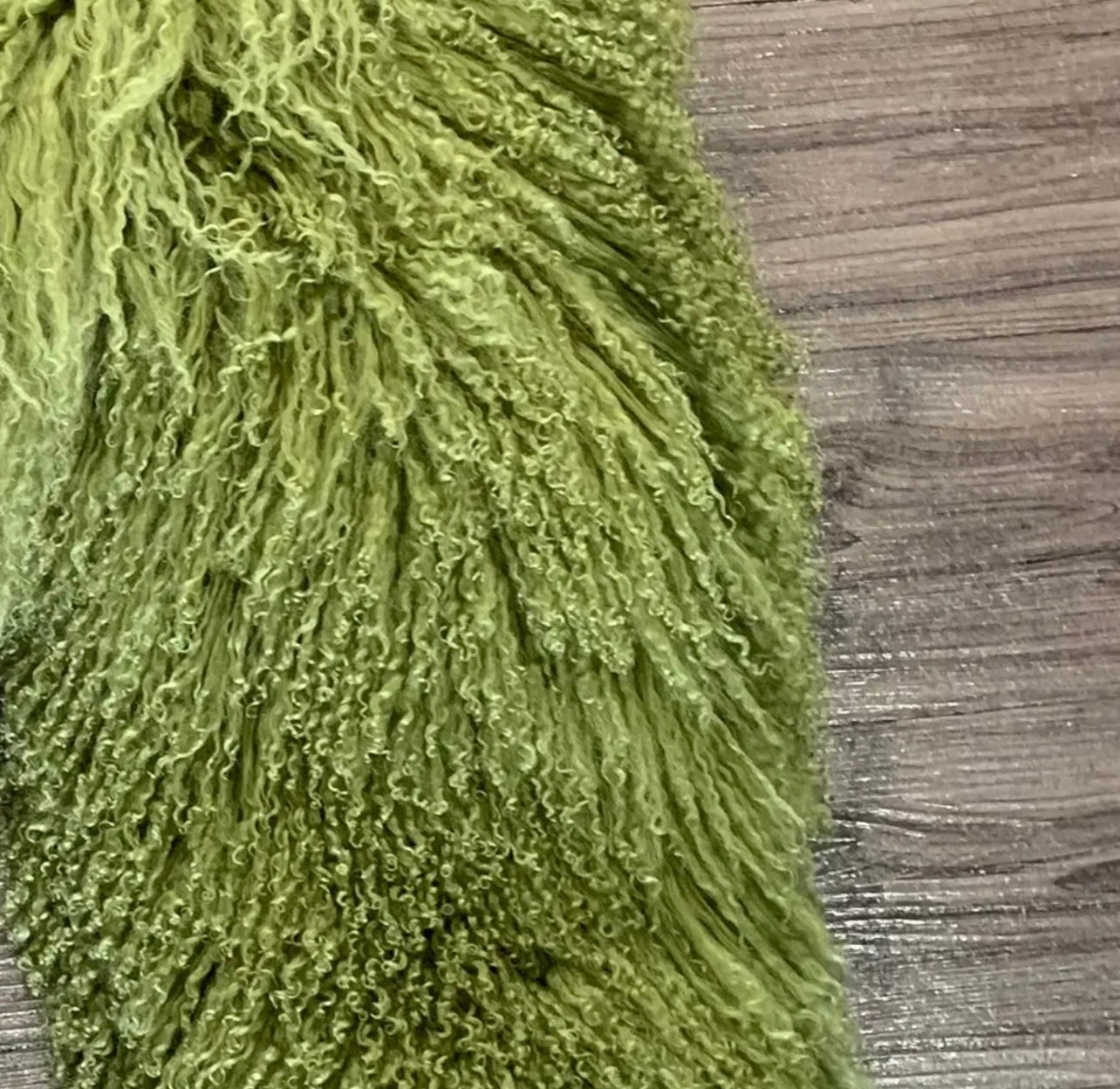 MOGAL CROP FUR COAT