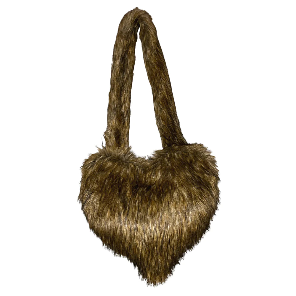 LOVE FUR PURSE