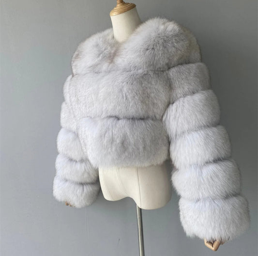 MINT FUR COAT