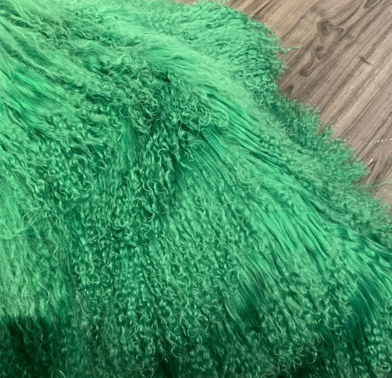 MOGAL CROP FUR COAT