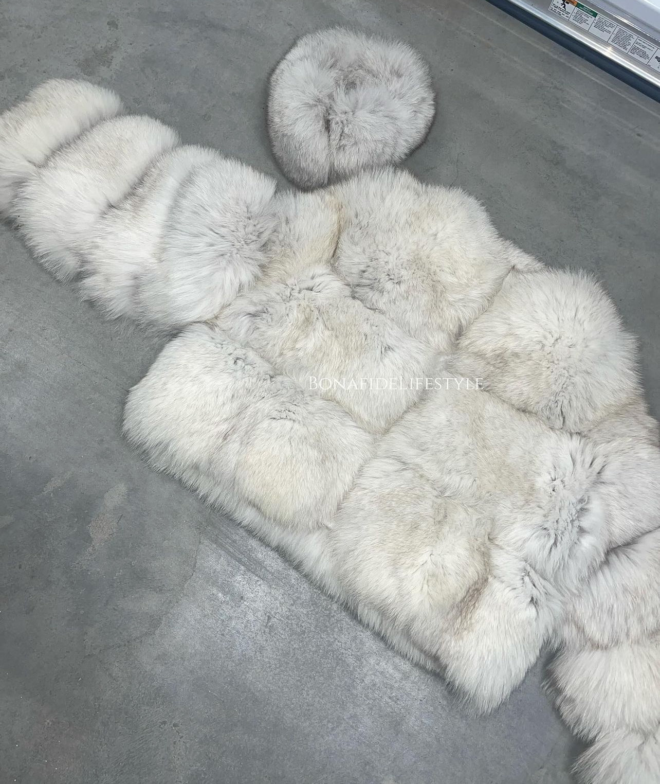 MINT FUR COAT