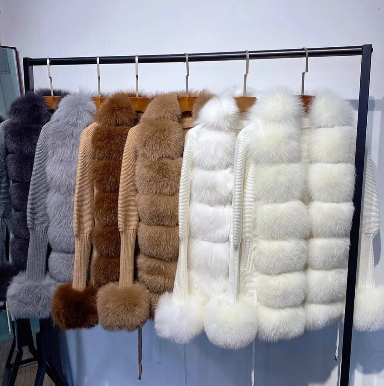 LUXE FUR SWEATER