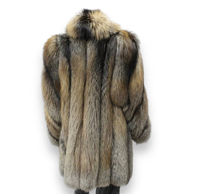MIXY FOX FUR COAT