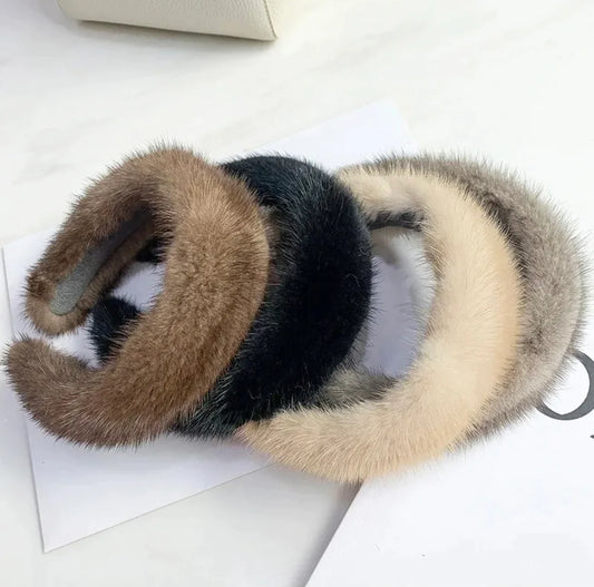 MINK HEADBAND