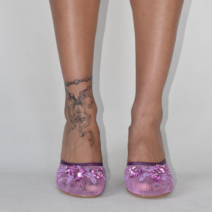 Chinese Slipper Wedge Heels