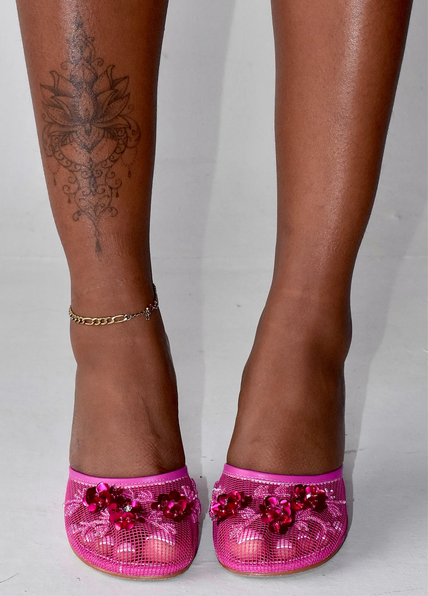 Chinese Slipper Wedge Heels