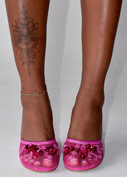 Chinese Slipper Wedge Heels