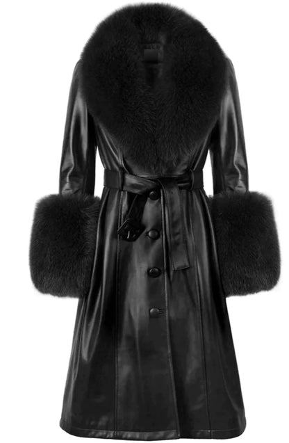 LADY FOX FUR COAT