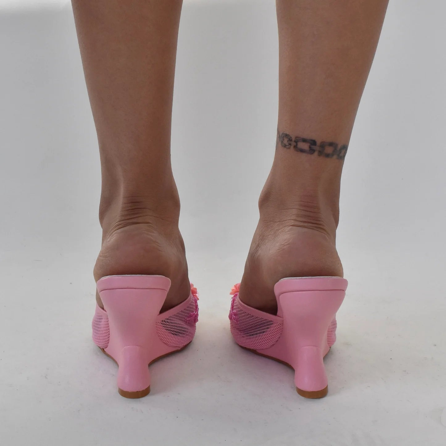 Chinese Slipper Wedge Heels