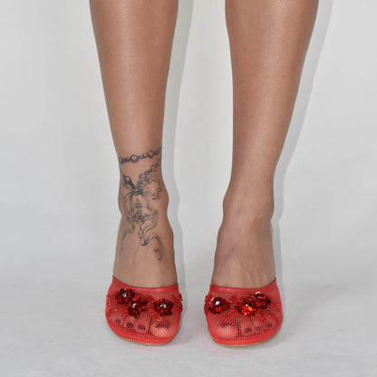 Chinese Slipper Wedge Heels
