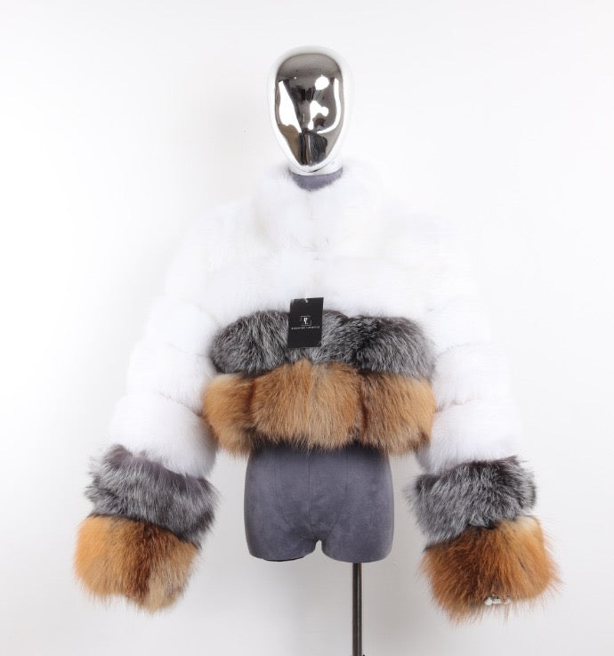 TRIO FUR COAT