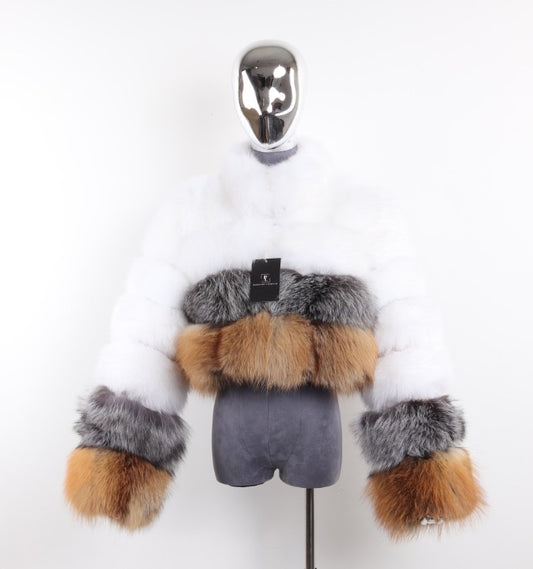 TRIO FUR COAT