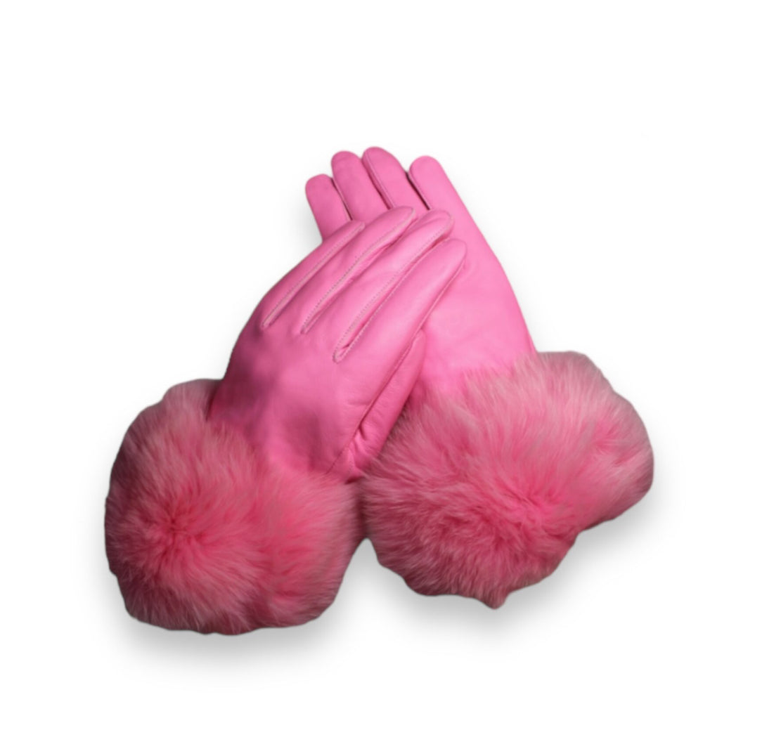 FOXXY FUR GLOVES ( ALL COLORS )