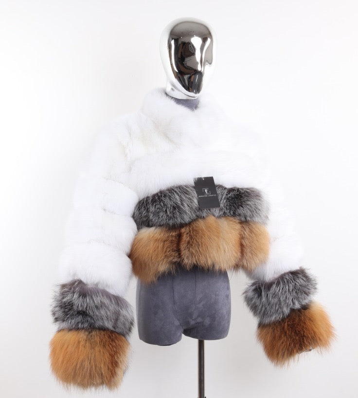 TRIO FUR COAT