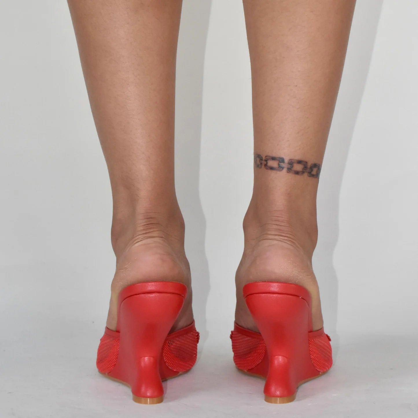 Chinese Slipper Wedge Heels