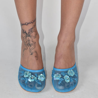 Chinese Slipper Wedge Heels