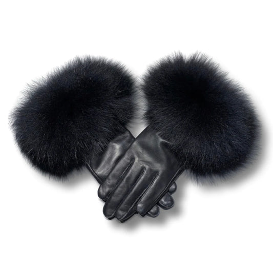 FOXXY FUR GLOVES ( ALL COLORS )