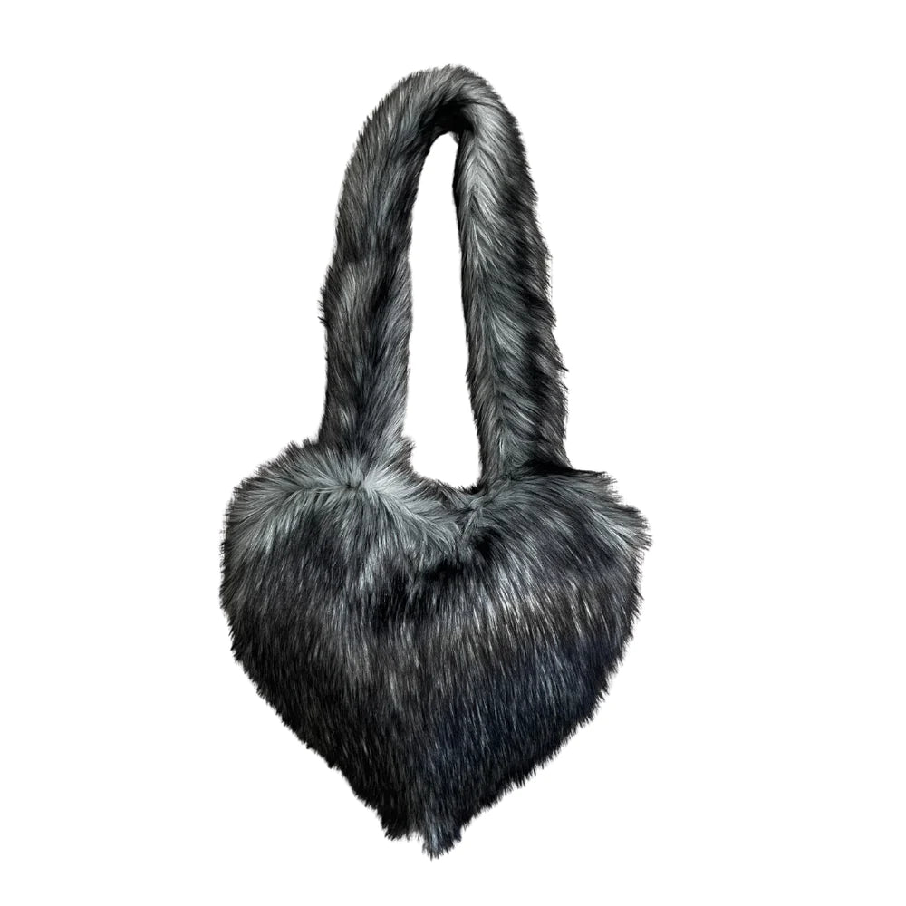 LOVE FUR PURSE