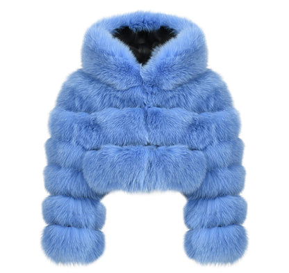 SKY FUR COAT