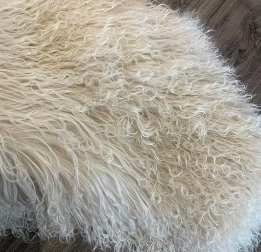 MOGAL CROP FUR COAT