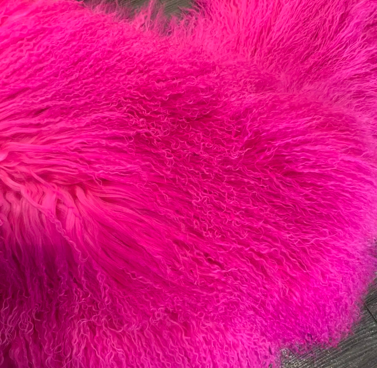 MOGAL CROP FUR COAT