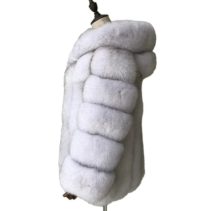 FROSTY FULL FUR COAT