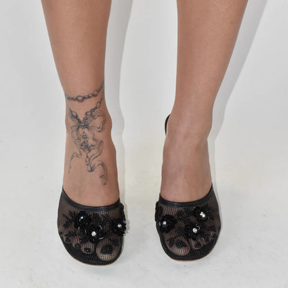 Chinese Slipper Wedge Heels