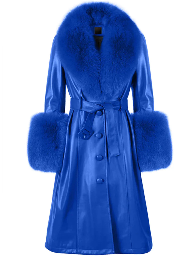 LADY FOX FUR COAT