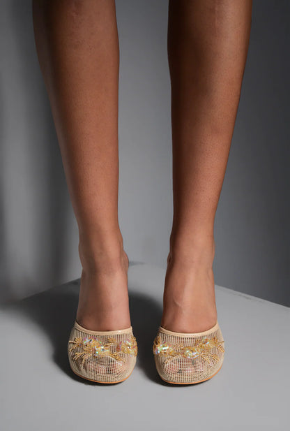 Chinese Slipper Wedge Heels