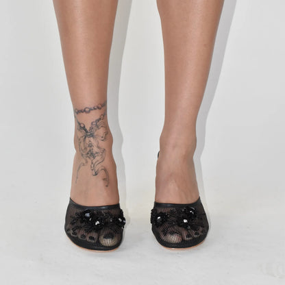 Chinese Slipper Wedge Heels