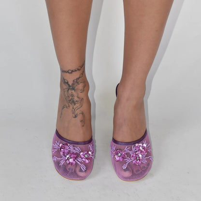 Chinese Slipper Wedge Heels