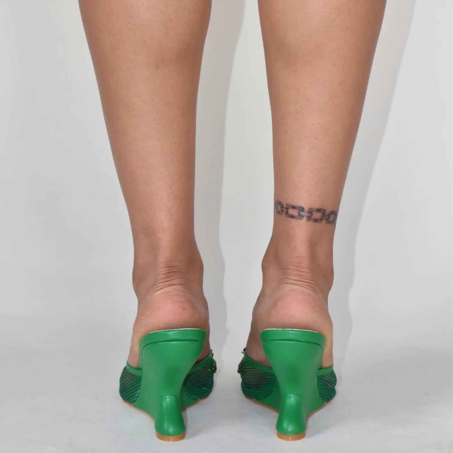 Chinese Slipper Wedge Heels