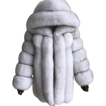 FROSTY FULL FUR COAT