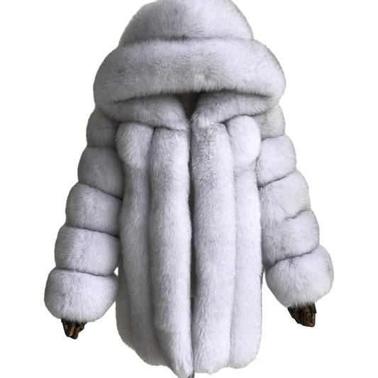 FROSTY FULL FUR COAT