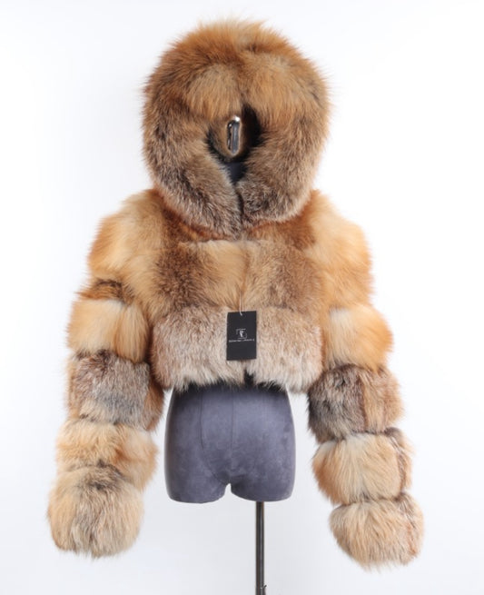 GOLDIE FUR COAT