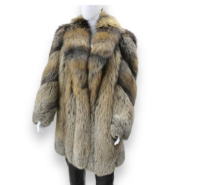 MIXY FOX FUR COAT