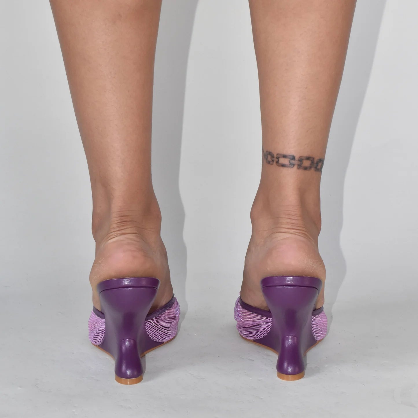 Chinese Slipper Wedge Heels