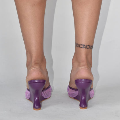 Chinese Slipper Wedge Heels