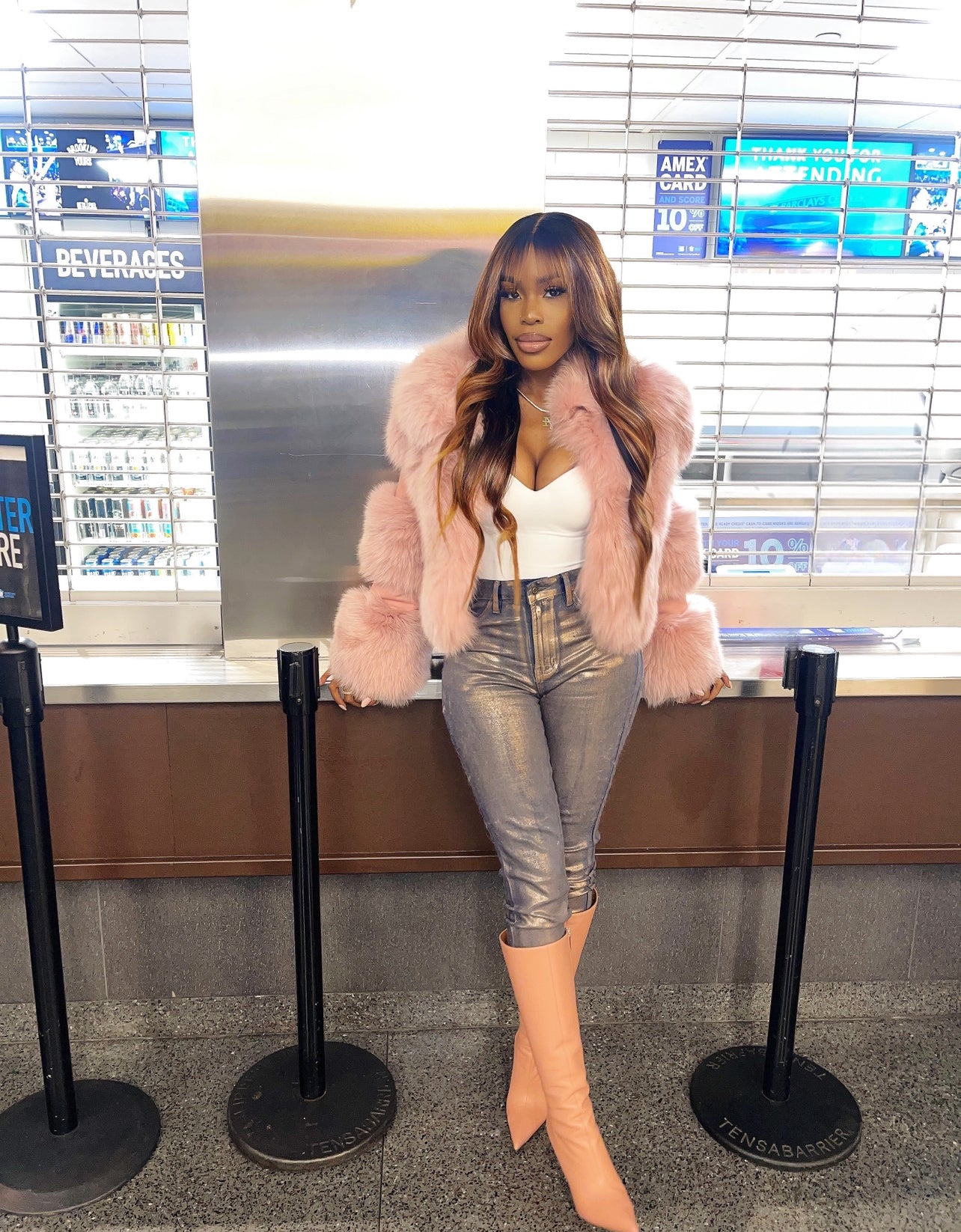 BOSSY FUR COAT