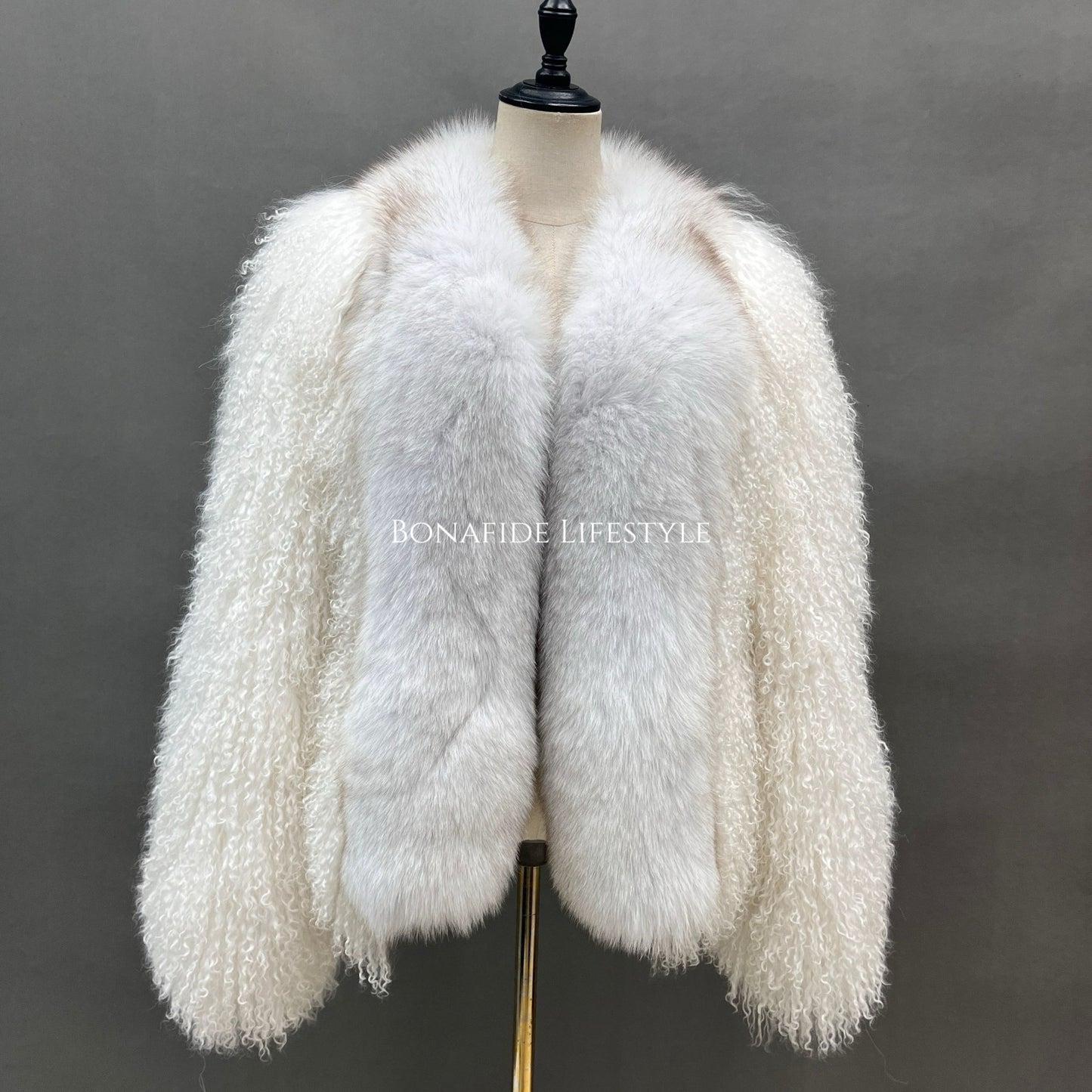 MOGAL PLUSH FUR COAT