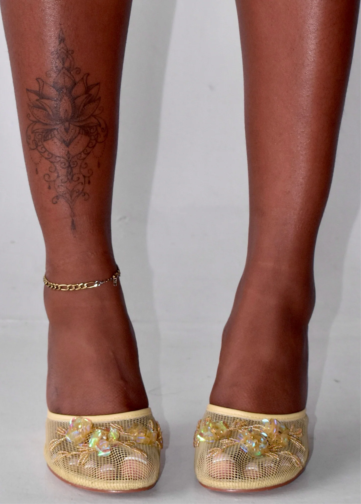 Chinese Slipper Wedge Heels