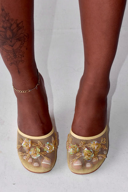 Chinese Slipper Wedge Heels
