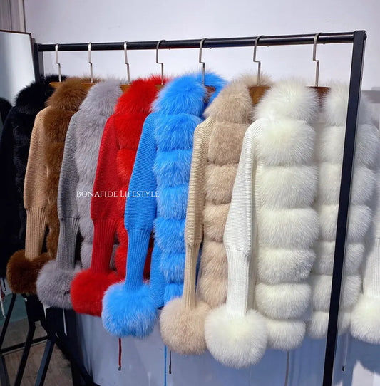 LUXE FUR SWEATER